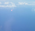 red sphere photographed flight manila to singapore image 694