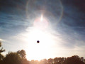 Black Circle Dot on the Suns Center image 138