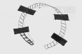 Circular Ladder Shaped Object - Transparent Center image 21